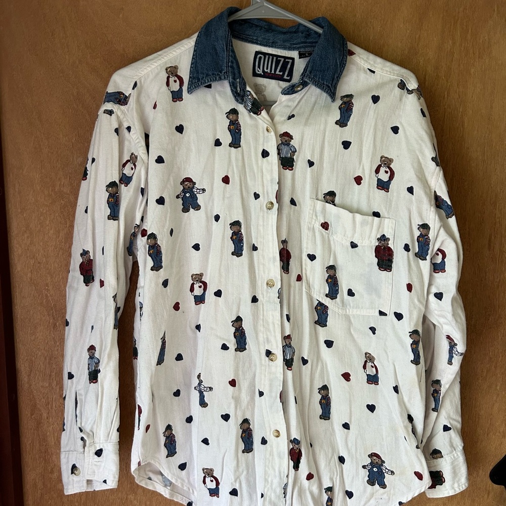 Teddy Bear Button Down